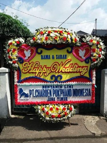 Karangan Bunga Pernikahan  di Wajo