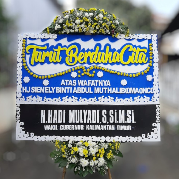 Karangan Bunga Duka  di Wajo